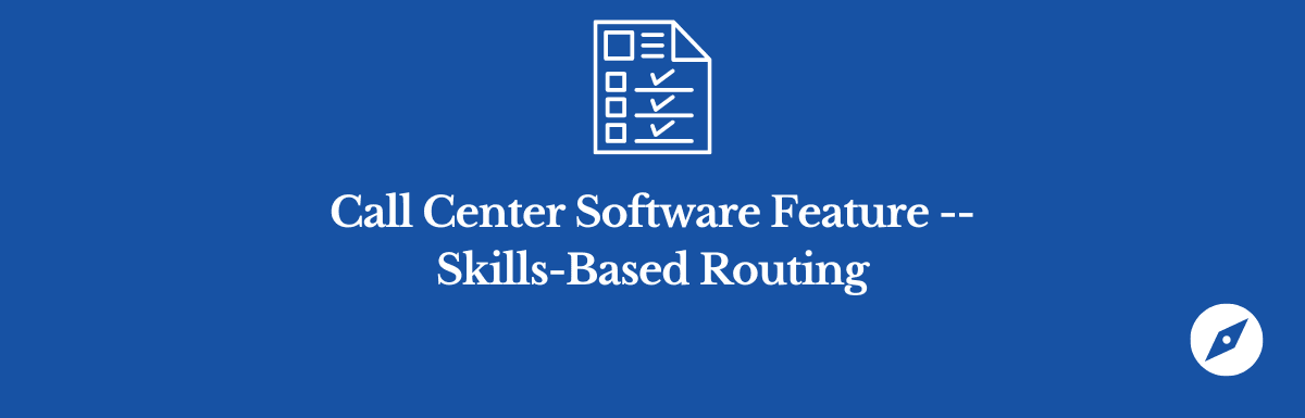 skills-based routing