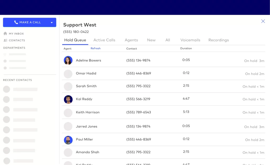 call queue management